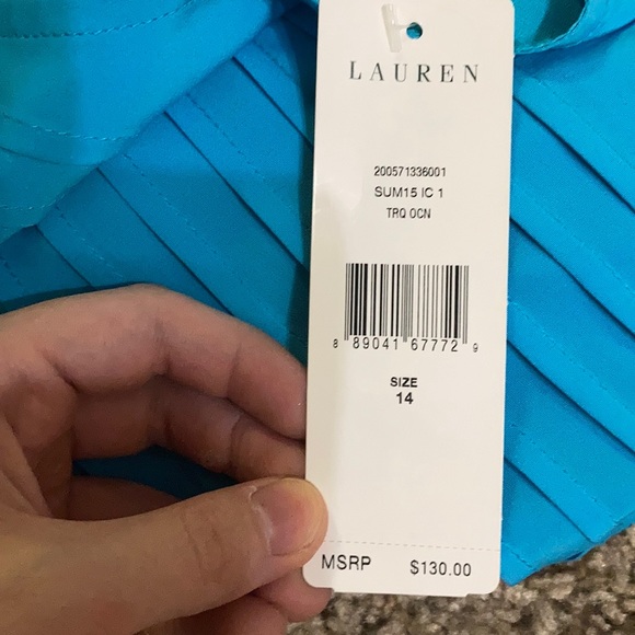 Blue Lauren Ralph Lauren dress - Picture 4 of 4